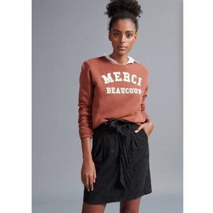 NWT Pilcro Rhoda Paperbag Mini Skirt